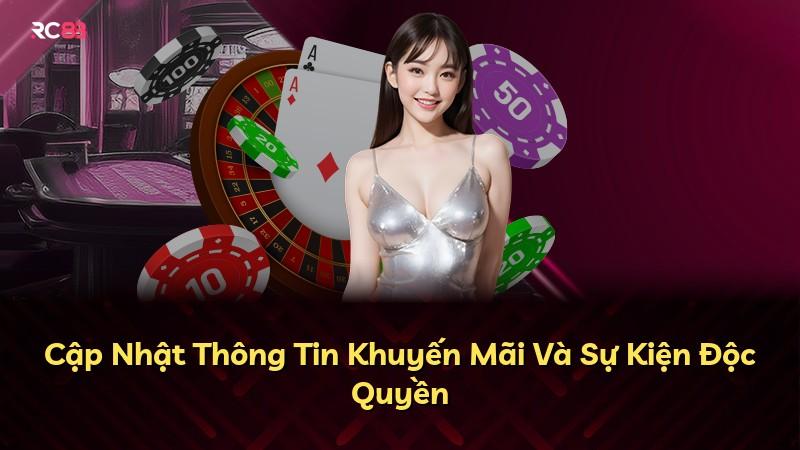 Cập Nhật Thông Tin Khuyến Mãi Và Sự Kiện Độc Quyền