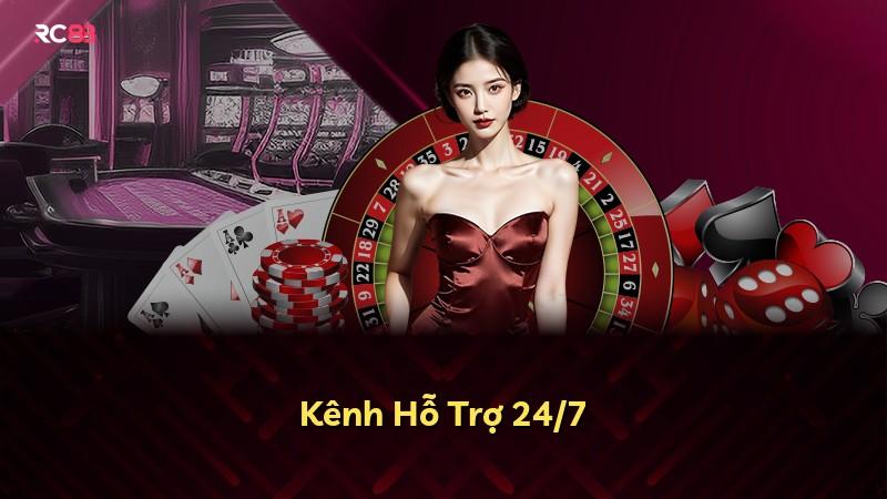 Kênh Hỗ Trợ 24/7
