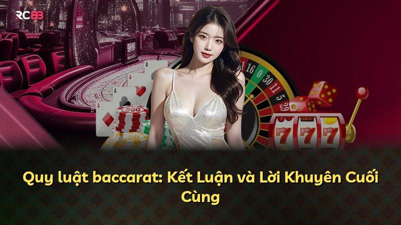 Quy luật baccarat: Kết Luận và Lời Khuyên Cuối Cùng