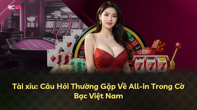 Tài xỉu: Câu Hỏi Thường Gặp Về All-in Trong Cờ Bạc Việt Nam