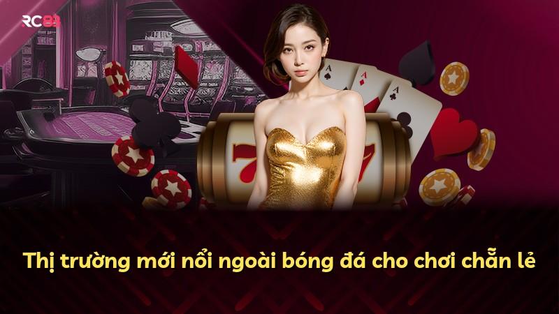 Thị trường mới nổi ngoài bóng đá cho chơi chẵn lẻ